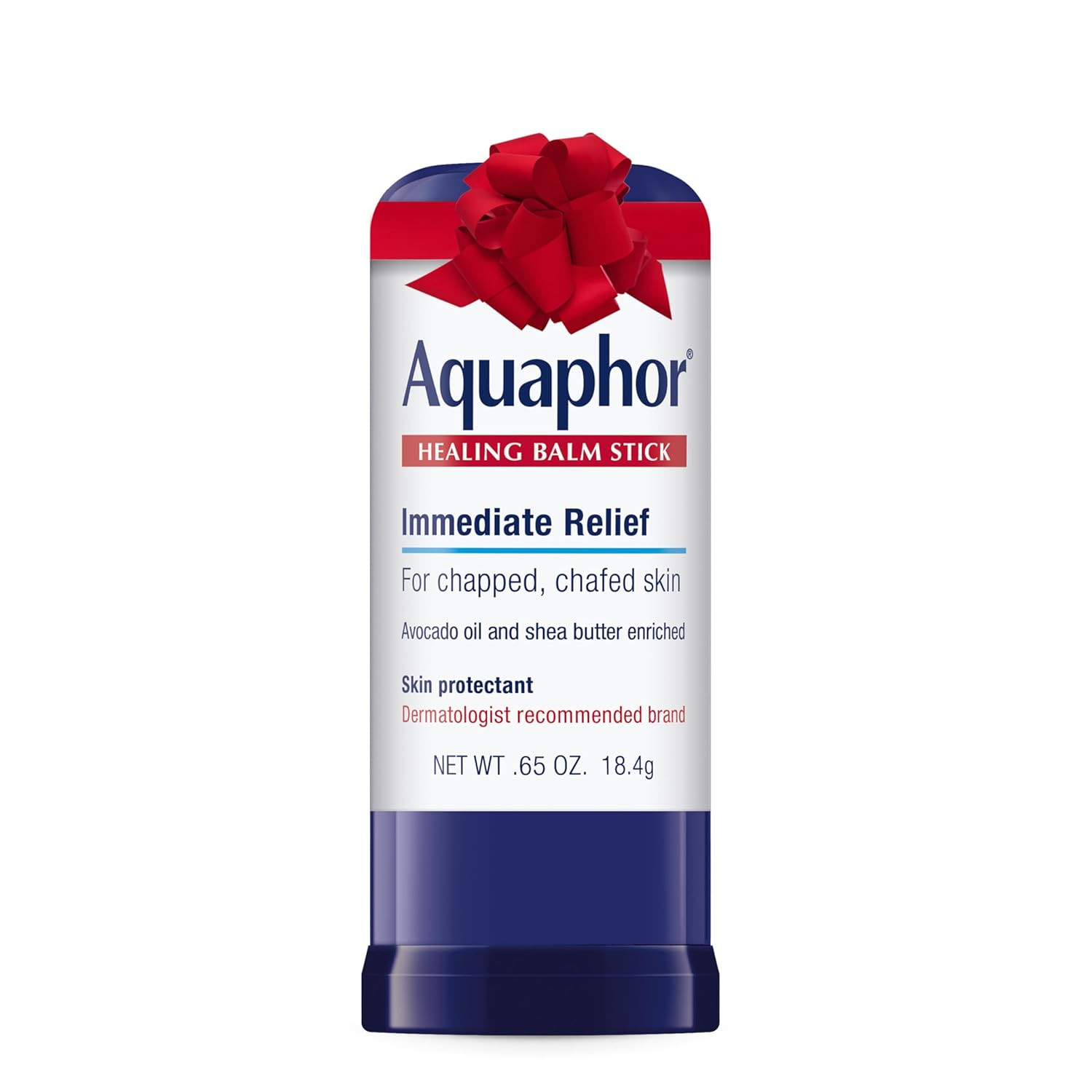Aquaphor Healing Balm Stick, Skin Protectant with Avocado Oil and Shea Butter, Holiday Gifts for Self Care, 0.65 Oz Stick