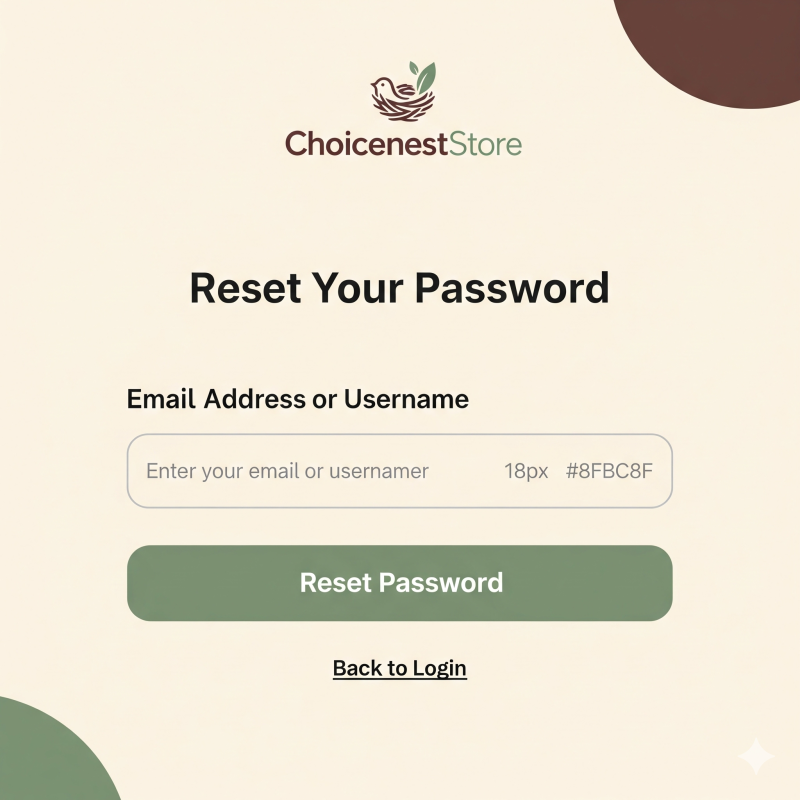 Forgot Password Page Image